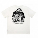 Camiseta THE DUDES Imaginary Friends  Blanco