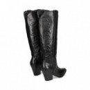 Bota Cowboy Negro  ASH