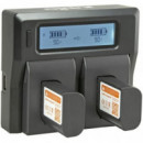 JUPIO Cargador Doble Plato para Panasonic DMW-BLK22 Ref. JDCO107