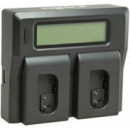 JUPIO Cargador Doble Plato para Panasonic DMW-BLK22 Ref. JDCO107