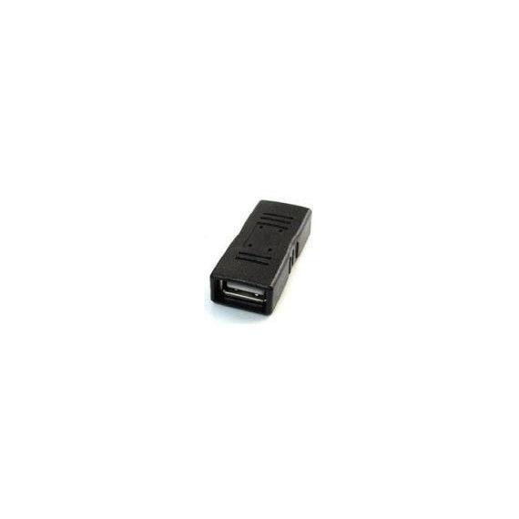 GEMBIRD Adaptador USB 2.0 Tipo A/h - A/h Negro