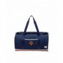 Bolsos Bolsa HERSCHEL Heritage Duffle Peacoat Light Taupe Whitecap Gray