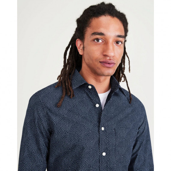 Camisas Camisa Dockers® Slim Fit Icon Button Up para Hombre Nautical Navy Blazer Bel Air  DOCKERS