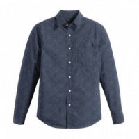 Camisas Camisa Dockers® Slim Fit Icon Button Up para Hombre Nautical Navy Blazer Bel Air  DOCKERS