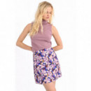 Camisetas Mujer Jersey MOLLY BRACKEN sin Manga con Cuello Alto