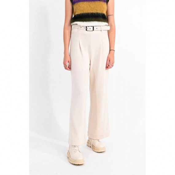 Pantalones Pantalón LILI SIDONIO Largo Tipo Cullote con Cinturón