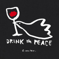 Jerséis y Sudaderas Sudadera BASK IN THE SUN Peace Black