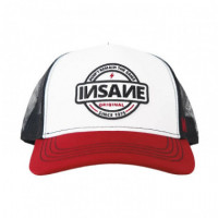Gorra INSANE Trucker Original Unica Rojo