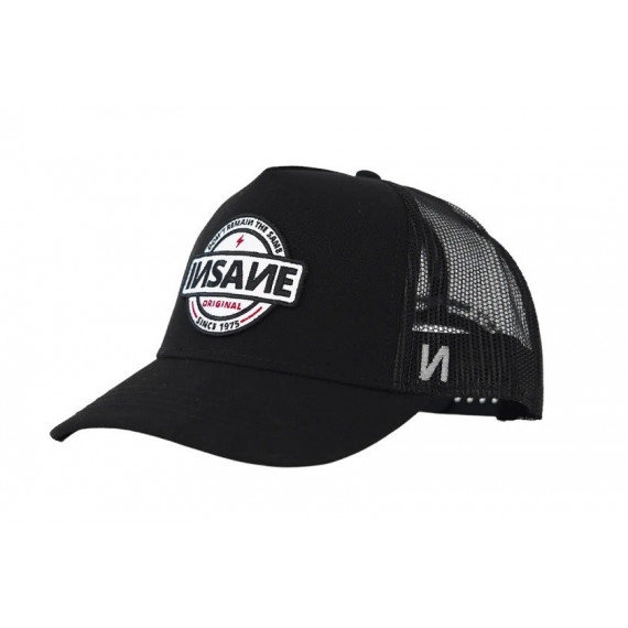 Gorra INSANE Trucker Original Unica Negro/blanco