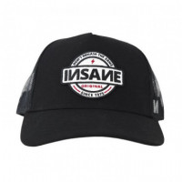 Gorra INSANE Trucker Original Unica Negro/blanco