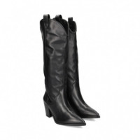 Bora Cowboy Piel Negro  UNISA - Guanxe Atlantic Marketplace