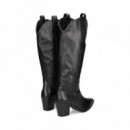 Bora Cowboy Piel Negro  UNISA