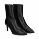 Botin Piel Negro  UNISA