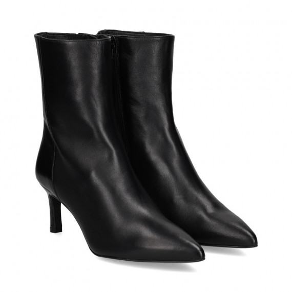 Botin Piel Negro  UNISA