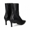 Botin Piel Negro  UNISA