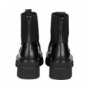 Botin Calcetin Mocasin Negro  EXE