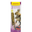 BENELUX Roedores Barritas Frutas del Bosque 2 Uds