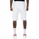 Bermuda CALVIN KLEIN Blanca Logo