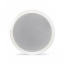 FONESTAR Altavoz de Techo GA-266 Blanco de Baja Impedancia con Rejilla 6 1/2"DOBLE Cono 6W Rms