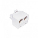 EDC Adaptador Telefonico RJ12-H, RJ12-2H 01-0110 01-0111