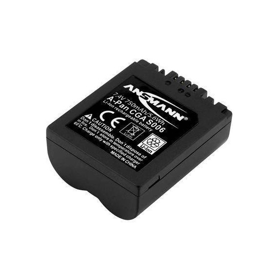 ANSMANN Bateria Camara Foto Panasonic CGA-S006 7.4V/750MAH