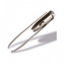 Pinza de Depilar con Luz Led de Acero  LALO