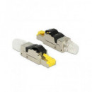 DELOCK Montaje de Enchufe RJ45 CAT8 Metalico 86485