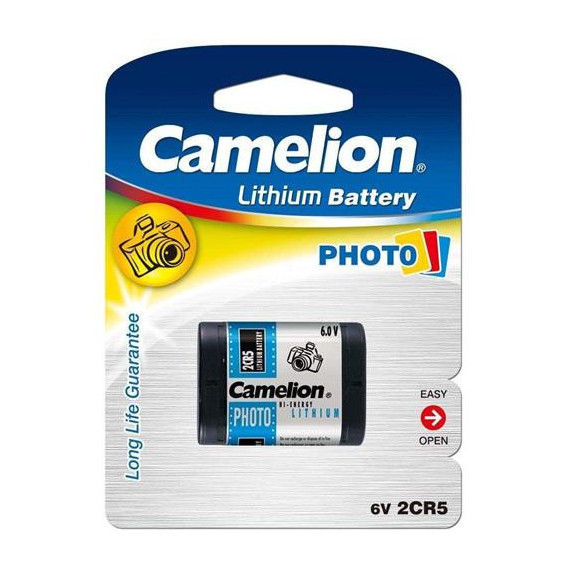 CAMELION Pila 2CR5 Litio Foto 6V