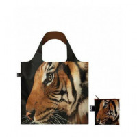 LOQI Ng.mt Bolsa Plegable Forma Tigre 50X42CMS/ hasta 20KGS