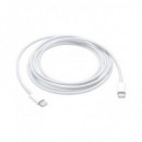 Apple Cable de Carga  Usb-c M/m 2MTRS Blanco MJWT2AM/A  APPLE