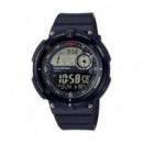 CASIO Coleccion SGW-600H-1BER Reloj Digital, Fecha, Termometro, Compass, Resistente Al Agua, Correa