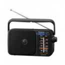 PANASONIC RF-2400D Radio Portatil Am/fm Negra