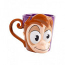 DISNEY Taza Mug Ceramica Aladdin Forma Abu Mono MUGDDC06