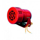 Emergency Sirena 220VT MS-220 Pequeña Roja  LALO