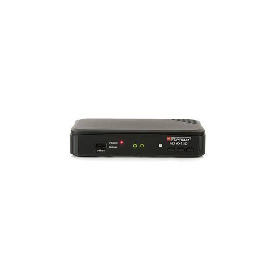 Opticum AX150 Receptor Digital Satelite Hdmi, USB 2.0, Coaxial Audio, 4MB Memoria, 64MB DDR2, Uso Co  LALO