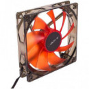 Unyka 51792 Ventilador 12X12X2.5CMS 12V0.25AMP Rojo  LALO