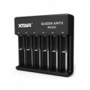 Xtar Cargador de Bateria Li-ion MC6II Queen Antii 3.6V/3.7V 10440/14500/18350/18650/17335/18700/2077  LALO