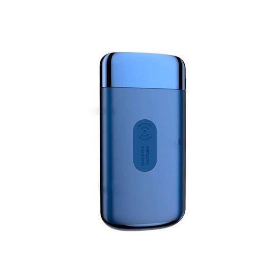JOYROOM Cargador Inalambrico +bateria Externa Portatil 10000MAH JR-D121 Azul 2X USB