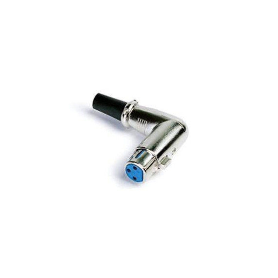 FONESTAR Conector Canon Hembra Xlr Acodado SM-566-AN