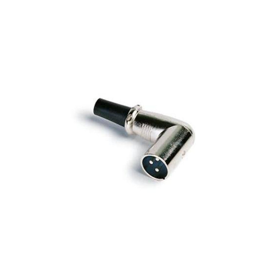FONESTAR Conector Canon Macho Xlr Acodado SM-565-AN