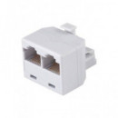 CON078 NIMO Ladron RJ45 2 Salidas