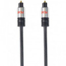 DCU Cable Audio Fibra Optica Tosh-link M/m 1MTR Serie Aluminio Reforzado