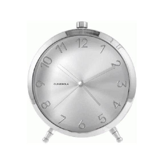 Cloudnola Reloj con Alarma Glam Cromo SKU0056  LALO