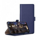 GOOSPERY Funda SAMSUNG A10s A107 Libro Azul Oscuro Con Tarjetero