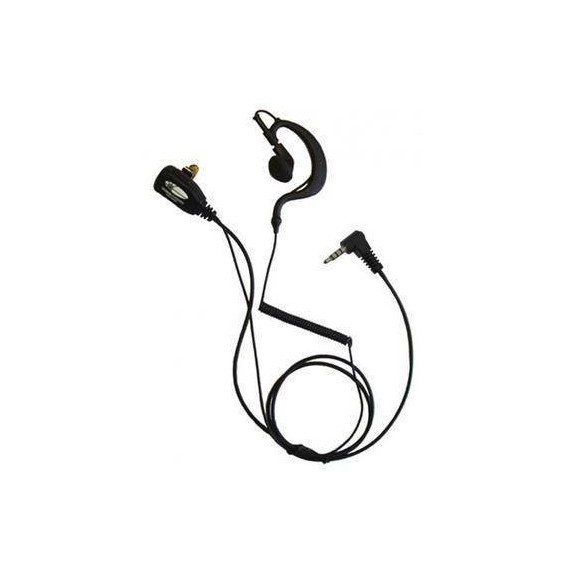 SIGMA Micro Auricular SARI-1304-VX351 para VX-351 Cable Negra Rizada