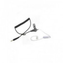 KOMUNICA Auricular Tubo Acustico Transparente Pwr-tub-aut-k Jack 2.5MM