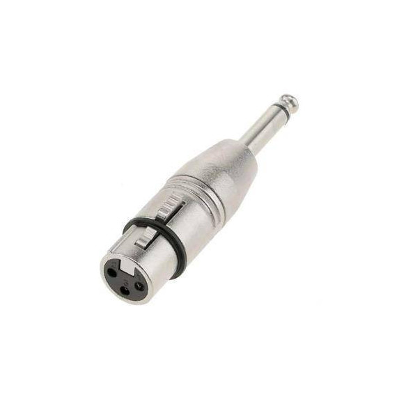Adaptador Jack 6.5MM/M Mono a Canon/h 3P Xlr  LALO
