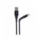 DCU Cable Datos Tipo C a USB 1.5MTRS Negro Reforzado