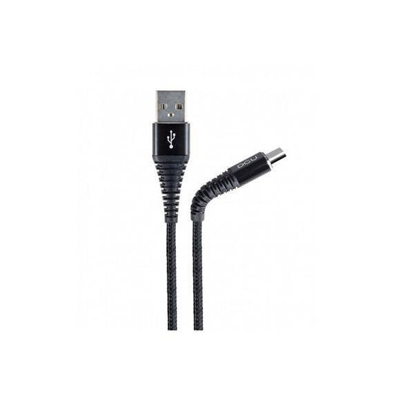 DCU Cable Datos Tipo C a USB 1.5MTRS Negro Reforzado