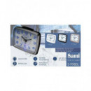 SAMI S-9980L Reloj Despertador Analogico Silencioso